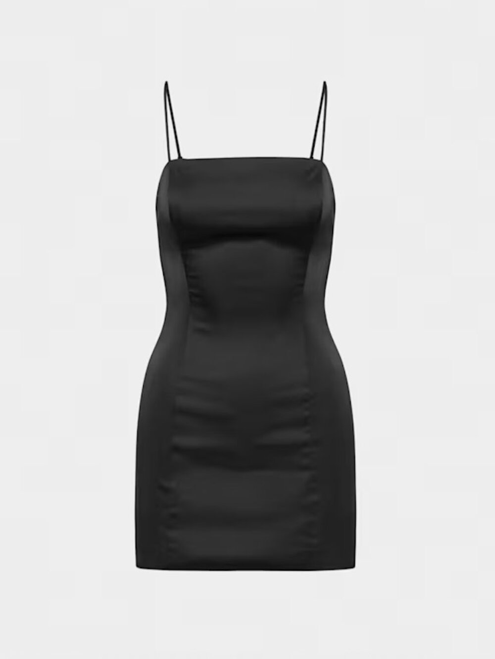 Aritzia Black Shimmer Mini Dress